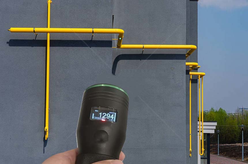 Remote Laser Methane Leak Detector TDLAS Non Contact Industrial Natural ...