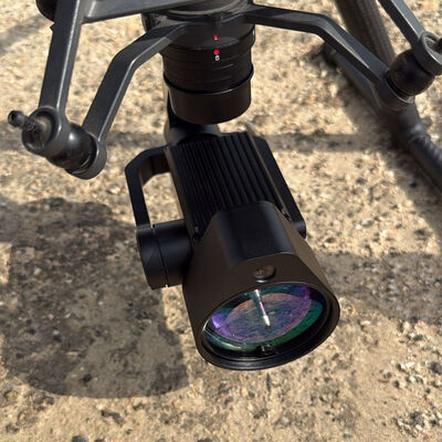 Harga bagus Pemeriksaan rutin udara Drone Laser dipasang Deteksi kebocoran metana Jaringan pipa gas alam Kebocoran on line