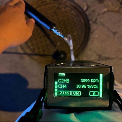 Buen precio G10E ATEX Detector portátil TDLAS de metano y etano para zonas peligrosas en línea